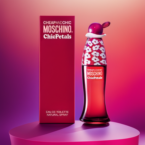 2023년 가성비 최고 어시크 향수 - MOSCHINO CHIC PETALS Eau de Toilette 모스키노 시크 페탈 오 드 뚜왈렛 50ml