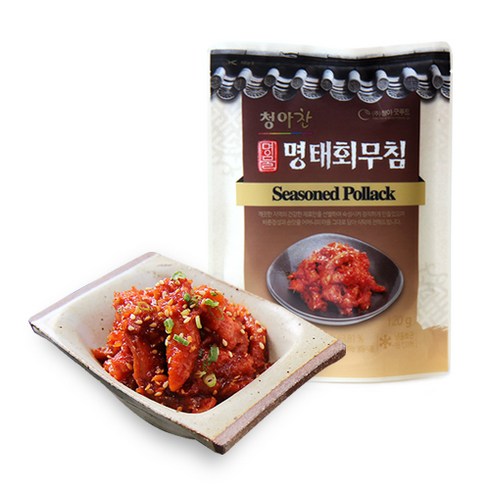 청아찬 명물 명태회무침, 10개, 120g