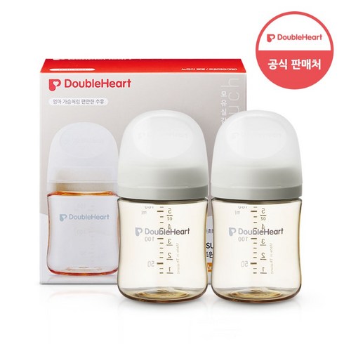 더블하트 모유실감 3세대 트윈팩 160ml/240ml 모음, 오후의베이지, 160ml, 2개