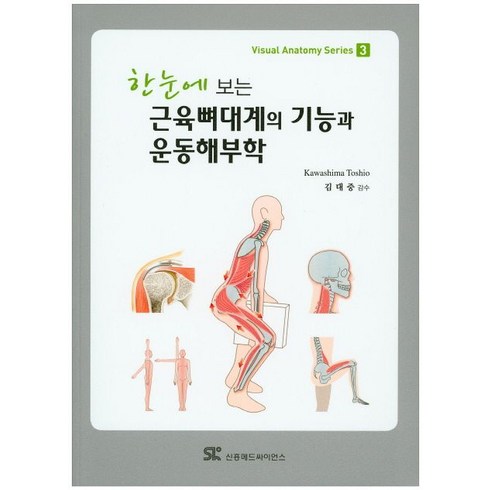 한눈에 보는 근육뼈대계의 기능과 운동해부학, 신흥메드싸이언스, Kawashima Toshio 저/김대중 감수