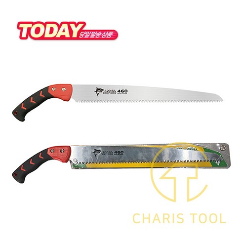 화신 전지톱 TK-460 460mm 자바 일반톱 쇠톱 목공 핸드 절단 절삭 과수 원예 전정 DIY 캠핑 카리스툴