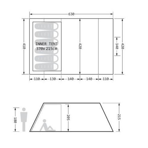 2023년 가성비 최고 퍼시픽오션 - scaleonf 주문 자체 제작 노스피크 퍼시픽오션 레이븐 그레이 소이 밀크 전용 그라운드시트 방수포, 레이븐그레이(다크그레이)
