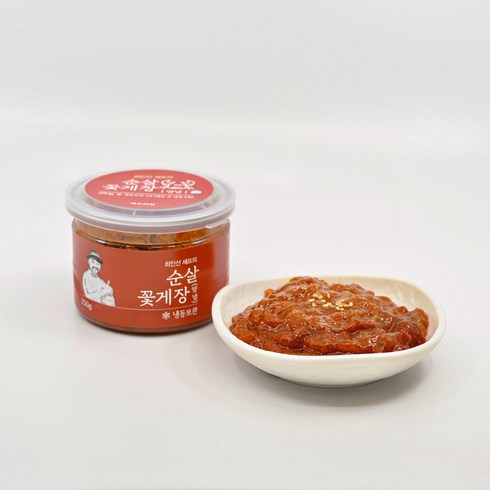 셰프의장 최인선 셰프의 양념 순살꽃게장250g, 250g, 1개