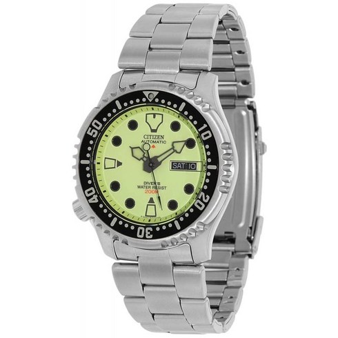 CITIZEN PROMASTER NY0040-50W 200m [] 시티즌 프로 마스터 자동 감기 다이버 워치 방수 남성 손목 시계