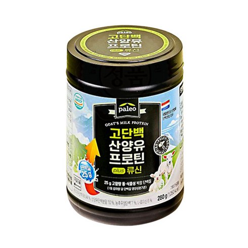 팔레오 고단백 산양유 프로틴plus 류신 280g 1통