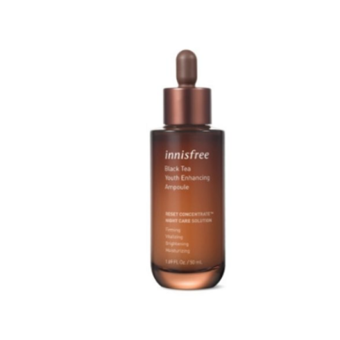 2024년 가성비 최고 이니스프리 블랙티 앰플 - 이니스프리블랙티 유스 인핸싱 앰플 대용량 50mL/ 탄력 주름개선 수분 에센스 세럼, 1개, 50ml