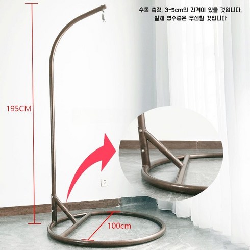 샌드백 걸이 스탠드 복싱 지지대 권투 체육관 거치대 행거, B. 스트레이트 브라운, 1개