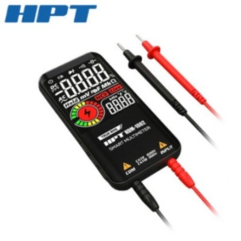 HPT 검전기 오토 멀티 미터 테스터기 HDM-1002 비접촉 멀티 검전기, 1개