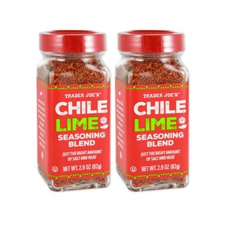 Trader Joe's Chile Lime seasoning blend 트레이더 조 칠리 라임 시즈닝 블랜드 82g x2팩, 1개