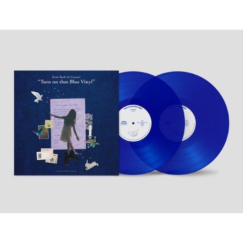 백예린lp - 백예린 단독공연 라이브 특별판 LP Turn on that blue vinyl [2LP]