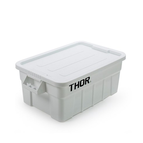 트러스트 THOR 다용도 토트 박스 53L + 덮개, 화이트, 1세트