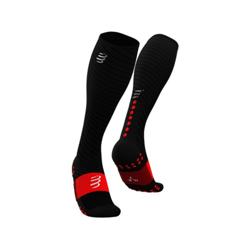 컴프레스포트 풀 삭스 리커버리 양말 FULL SOCKS RECOVERY 근육 재생 고성능 블랙, T3, Black