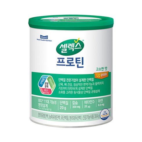 셀렉스 프로틴 고소한 맛, 304g, 1개