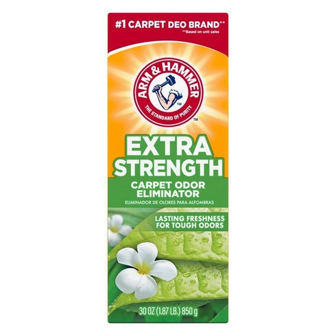 Arm & Hammer 암앤해머 카페트 러그 엑스트라 스트랭스 청소 클리너 세제 파우더 가루 플로랄 850g, 1개