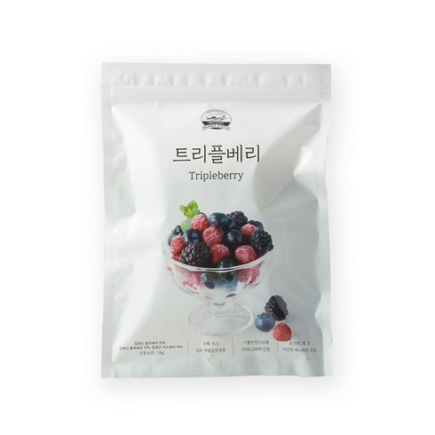 베리필드 A등급 냉동 과일, 1kg, 1개