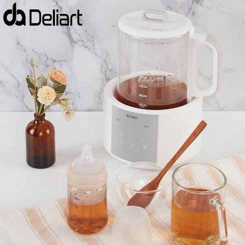 2023년 가성비 최고 델리아트분유포트 - 델리아트 원터치 안심 분유포트 보온 1.3L 대용량 포트 DA-MP01