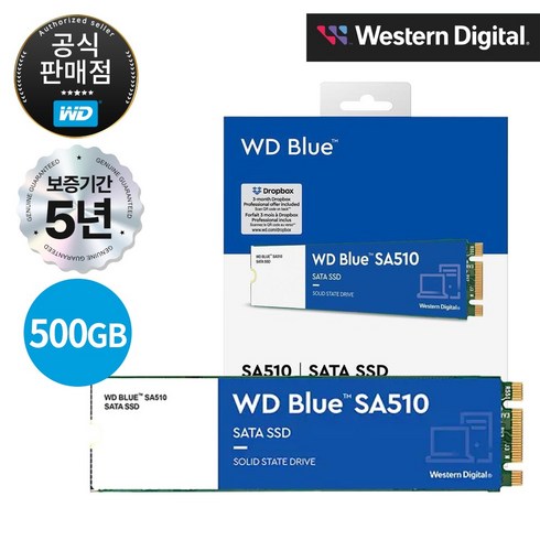 m.2satassd - WD Blue SA510 SATA SSD M.2 2280, MYYSM1, 500GB