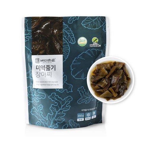 (롯데백화점)(바다손애)해초 미역줄기 장아찌 350g, 1개