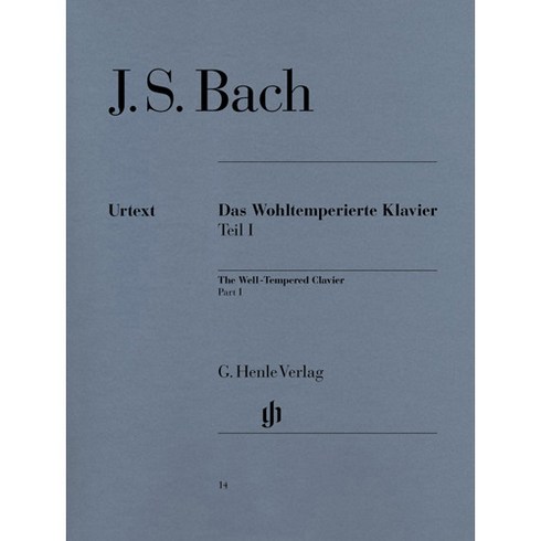 Bach - The Well-Tempered Clavier Part 1: BWV 846-869 바흐 - 평균율 클라비어 1권 Henle 헨레