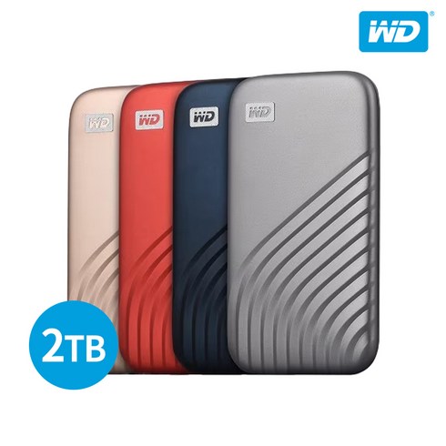 WD NEW My Passport NVMe 외장SSD 2TB, 블루