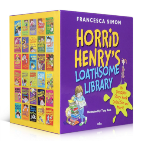 호리드헨리 - [국내 무배] 호리드헨리 30권 세트 챕터북 영어원서 Horrid Henry Loathsome Library 음원 워크시트