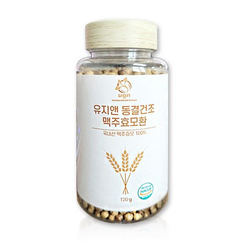 유지앤 동결건조 맥주효모환 120g, 1개