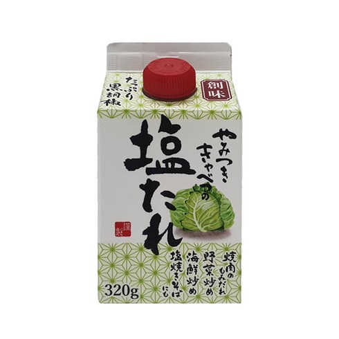 로메스코소스 - 일본 소미 시오타레 시오다래 일식 양배추 소스 가정 캠핑 320g, 1개