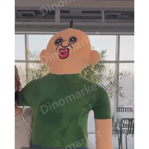 빵빵이인형 - 빵빵이바디필로우 굿즈 대형 편안한 쿠션 베개, A.100cm 메인그림 동형뱅뱅베개