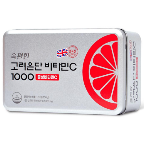 고려은단 속편한 비타민C 1000, 120정, 1개