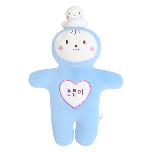 뱀띠아기선물 - 자연생각 아기 뱀띠 태명 애착인형, 뱀 L(블루), 대형타입2-데이지, 선물포장 패키지, 1개