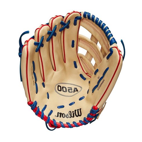 가죽 야구글러브 Wilson A500 81.3cm(32인치) 청소년 야구 포수 장갑 - 오른손 투구, Left Hand Throw