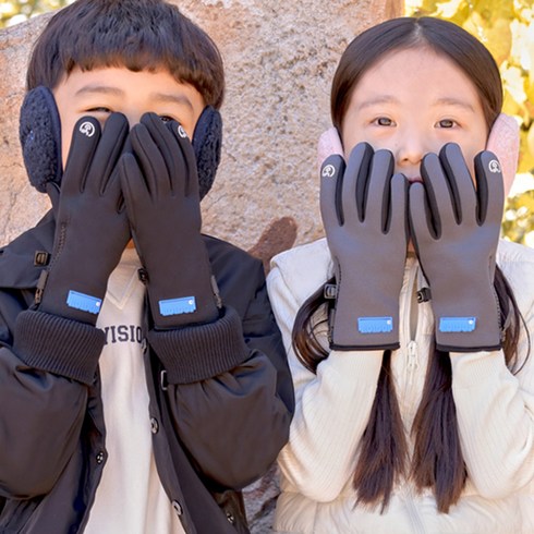 2023년 가성비 최고 주니어스케이트장갑 - 윙하우스 로이도이 네오프렌 방한 포인트 스마트폰 터치 장갑
