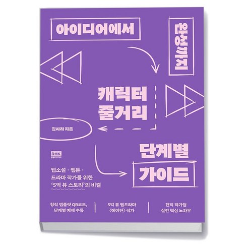 아이디어에서완성까지 - 아이디어에서 완성까지 캐릭터 줄거리 단계별 가이드