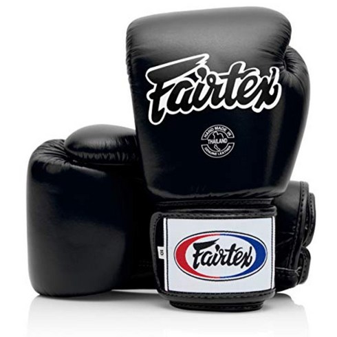 Fairtex 페어텍스 BGV1 무에타이 킥 복싱 글러브, Black