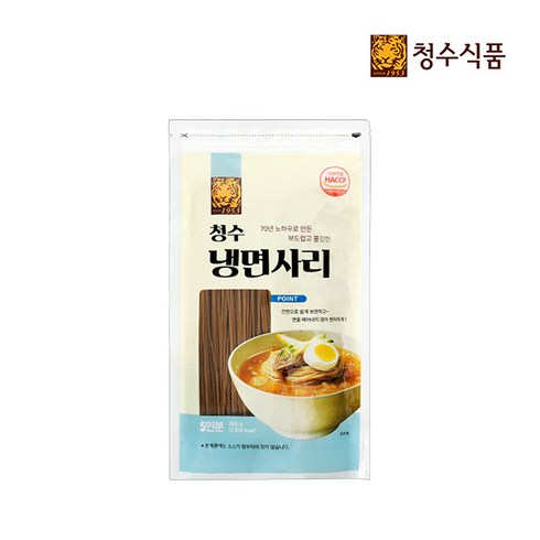 청수냉면사리 - 청수 냉면사리650g 3팩, 650g, 3개