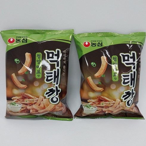 2023년 가성비 최고 농심먹태깡 - 바삭하게 즐기는 농심 먹태깡 청양마요맛 60g x 2봉, 먹태깡 x 2봉, 2개