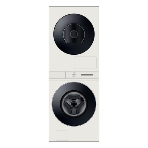 삼성전자 비스포크 WF2420HCEEC 세탁기+건조기, 그레이지