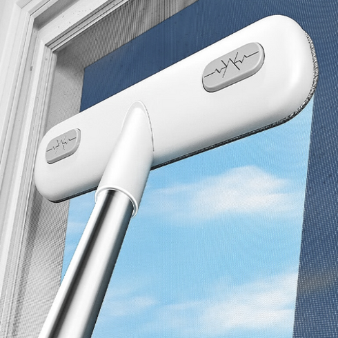 방충망청소 - 조이보스 방충망 청소용품 다용도 창문 바닥 청소밀대, 1개