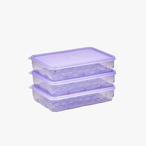 땡스소윤 냉동용기 7호 (600ml) 3개세트, 1개입, 3개