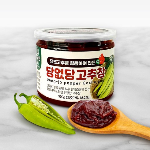 국내산 저당 당조고추장 500g 무첨가, 1개