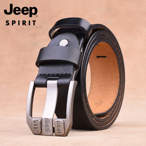 게스벨트 - JEEPSPIRIT 캐주얼 가죽 벨트 OM18CD996BT0357