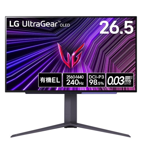 27gs95qe - [VGP2024 Summer LG UltraGear OLED 27GS95QE-B 26.5 EL0.03ms(GTG)DisplayHDR True Black 400VRR