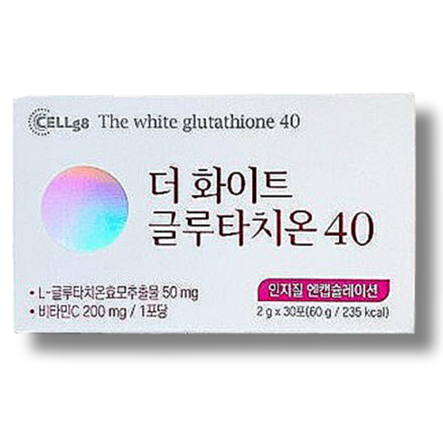 [126박스더 화이트 글루타치온 40  - 더 화이트 글루타치온 40 30포, 2g, 30개