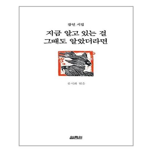 지금 알고 있는 걸 그때도 알았더라면 / 열림원, 류시화 편