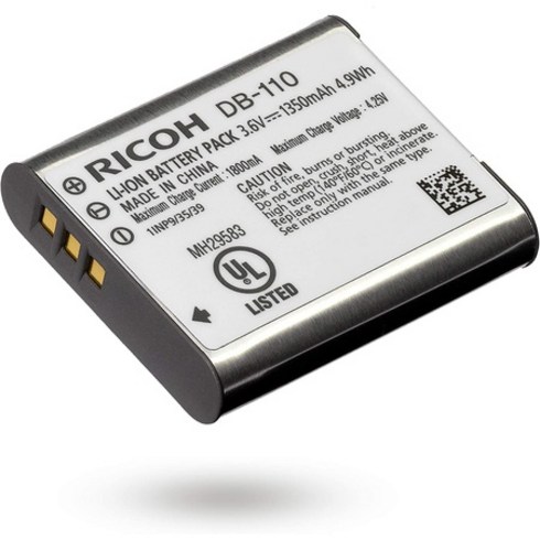 blx110 - 일본직발송 2. RICOH DB-110 충전식 리튬 이온 배터리 【대응 기종 RICOH GR IIIX RICOH GRIII RICOH WG, 1개