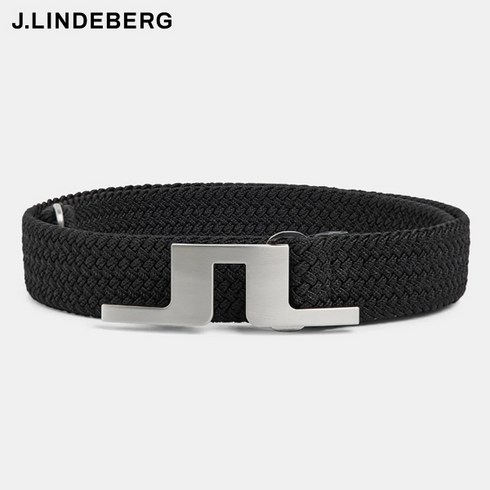 2023년 가성비 최고 골프벨트 - 제이린드버그 골프웨이 남성 골프 벨트 베리 브래이디드 밸트 블랙 GMAC07223 9999, 색상:블랙 / 사이즈:95(34-35)