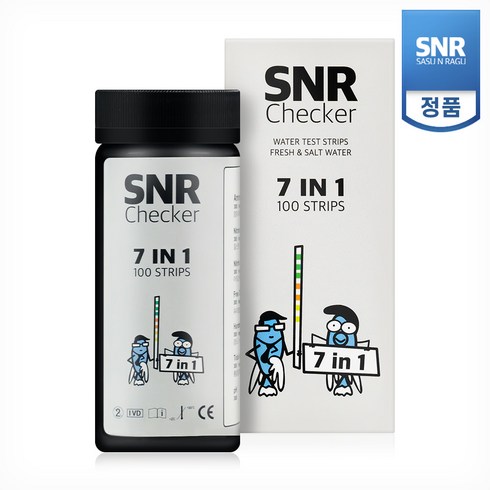 snr - SNR메다카 7in1 체커 [100개입] 간편 수질테스트킷, 1개