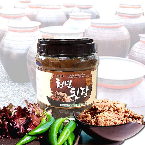 자연의 이치와 조상의 지혜로 빚은 국산 전통 재래식 경주 자리원 천년된장, 2Kg, 1개