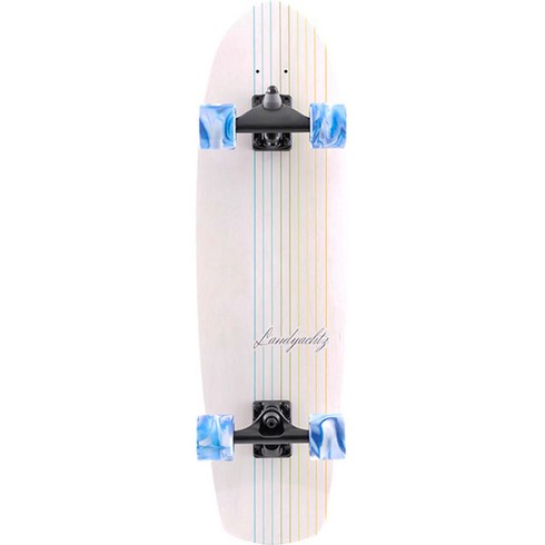 랜디야츠 - LANDYACHTZ 랜디야츠 서프스케이트 Butter White Lines 버터 화이트 라인 - 랜드 서프 스케잇