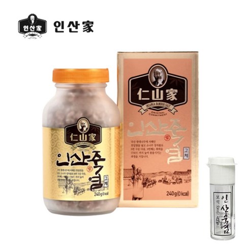 [정품] 인산가 인산죽염 자죽염 고체 (자색죽염 알갱이), 240g, 1개